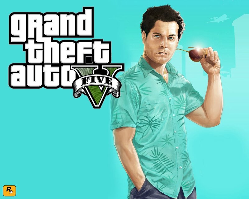 Man in Green Shirt — Cyan