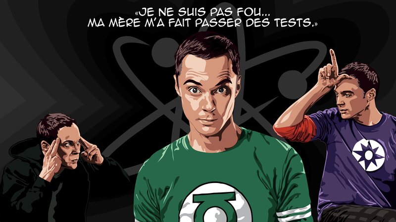 Man in Green Shirt — Dramatic, Digital Art, Three Men