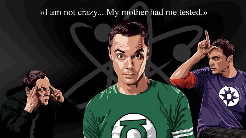 Man in Green Shirt — Dramatic, Digital Art