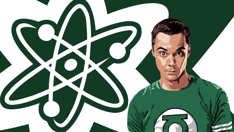 Man in Green Shirt — Serious, Digital Art