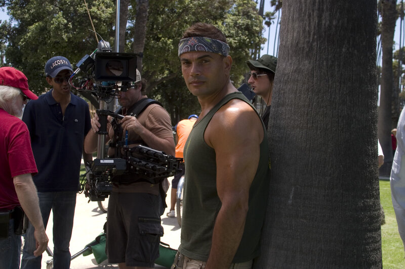 Man in Green Tank Top — Outdoor