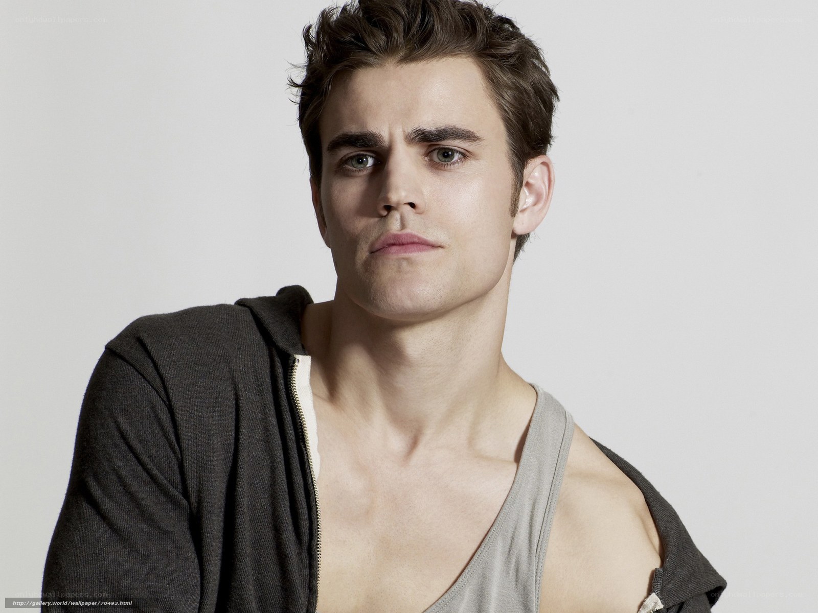 man in grey tank top