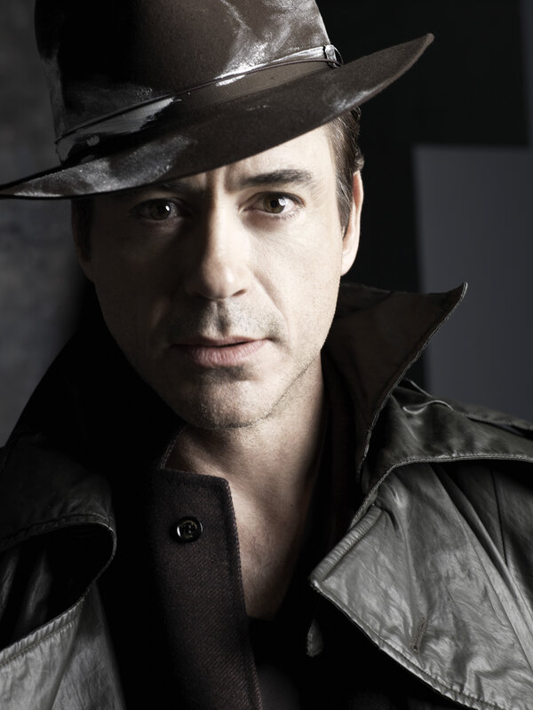 Man in Hat and Coat — Black, Dramatic, Photograph, Dark Background
