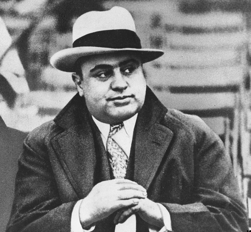 Man in Hat and Coat — Black, Serious