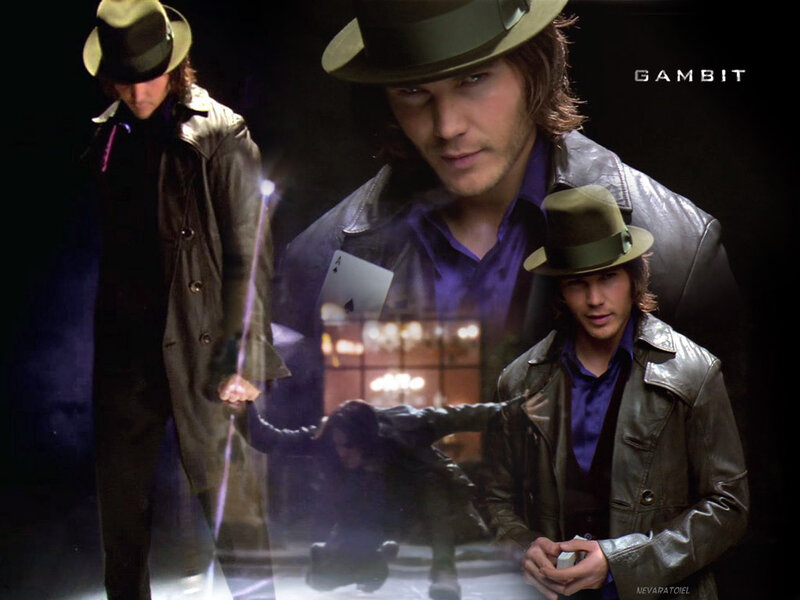 Man in Hat and Coat — Black