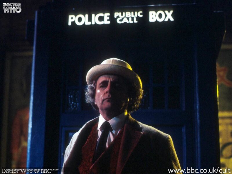 Man in Hat and Coat — Blue