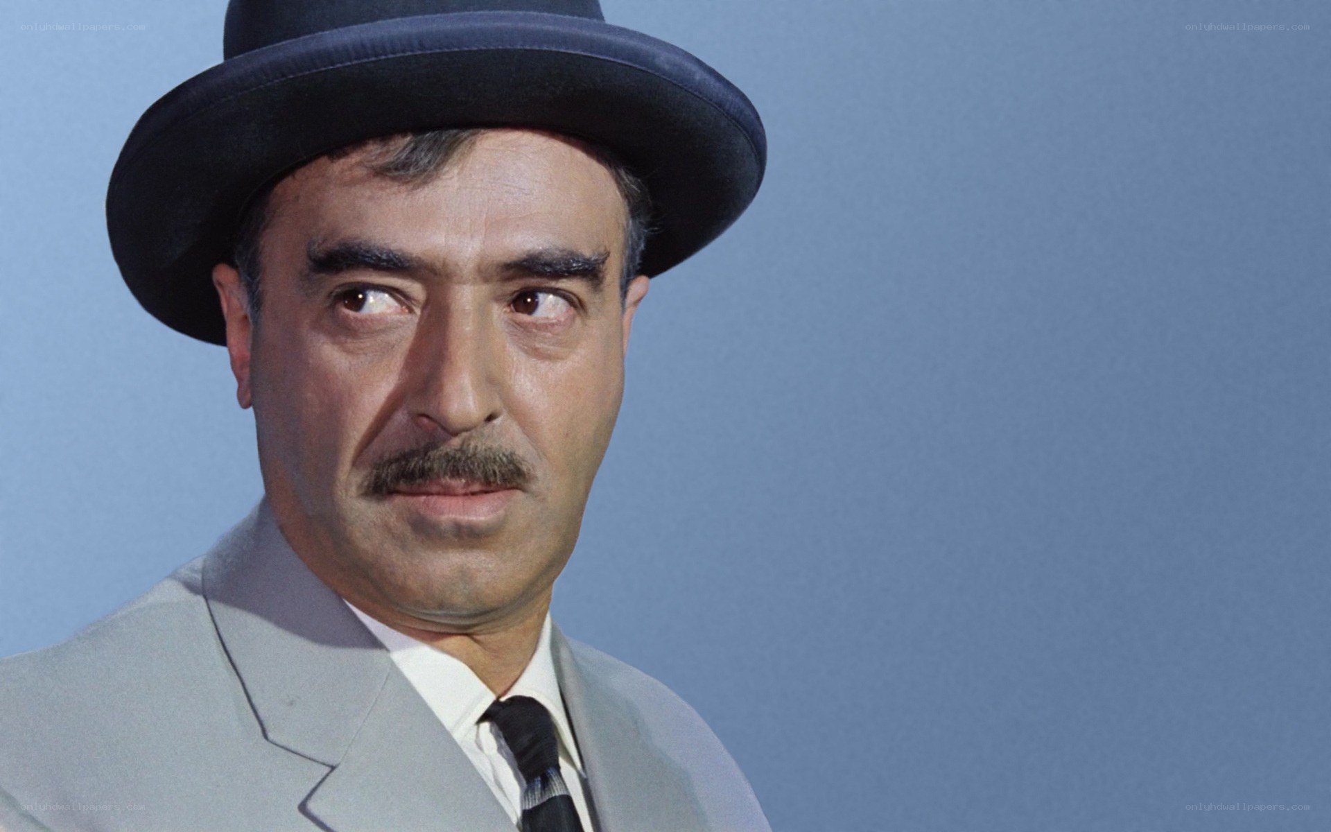 Man in hat and suit
