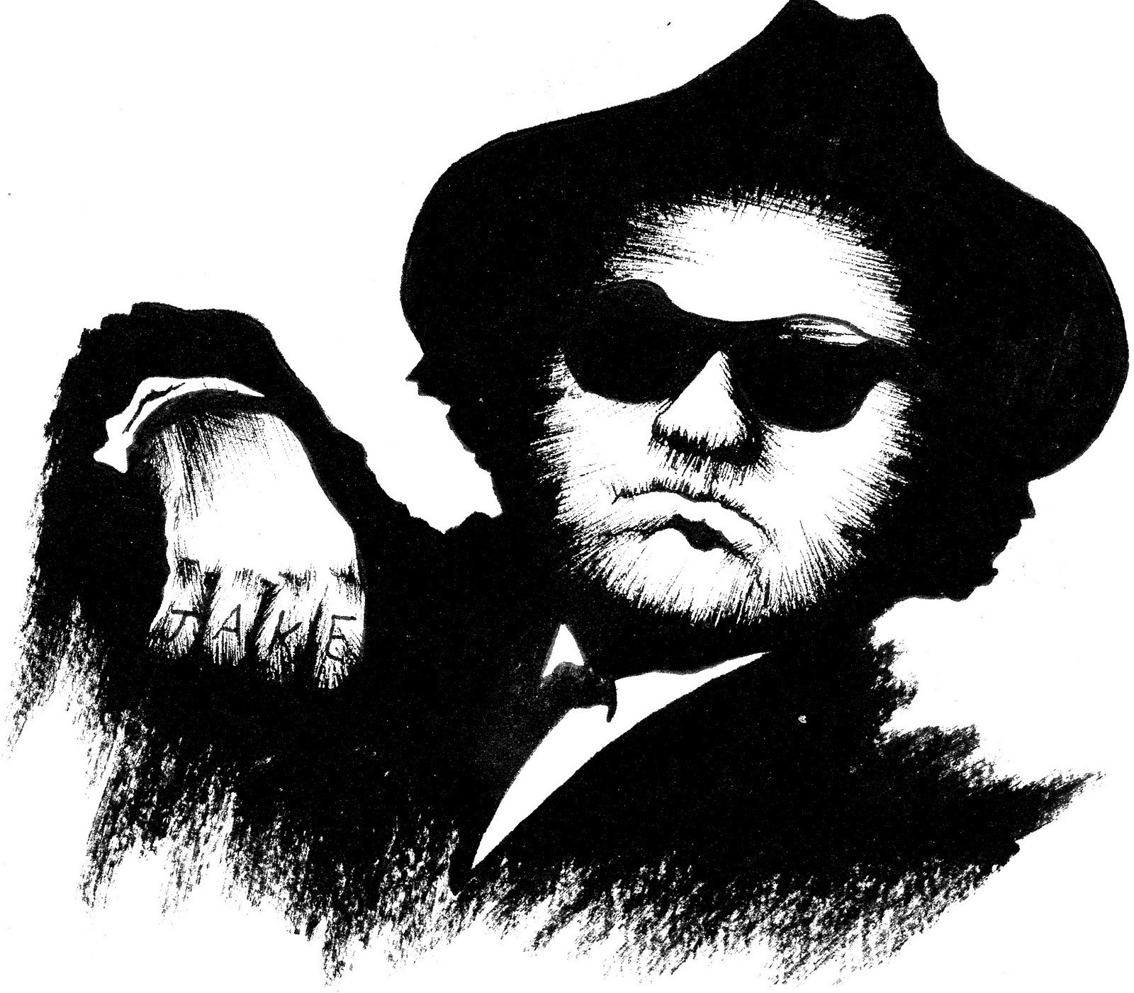 man in hat and sunglasses