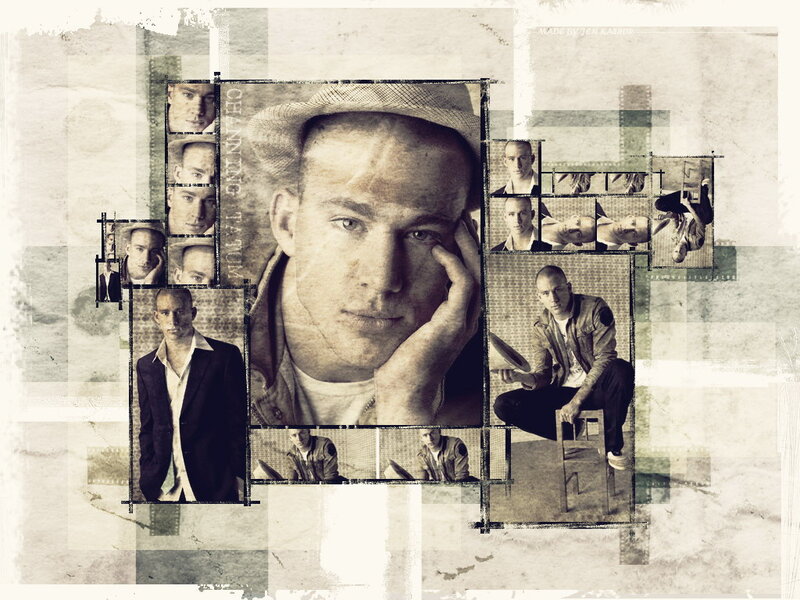 Man in Hat Collage