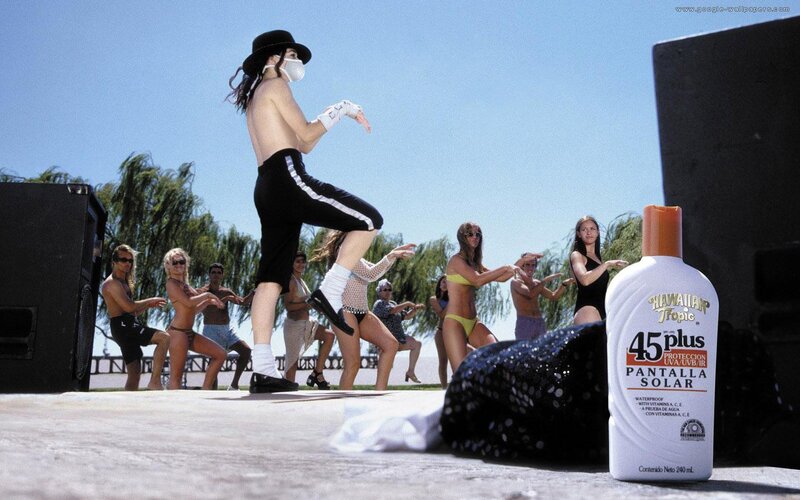 Man in Hat Dancing — White, Energetic