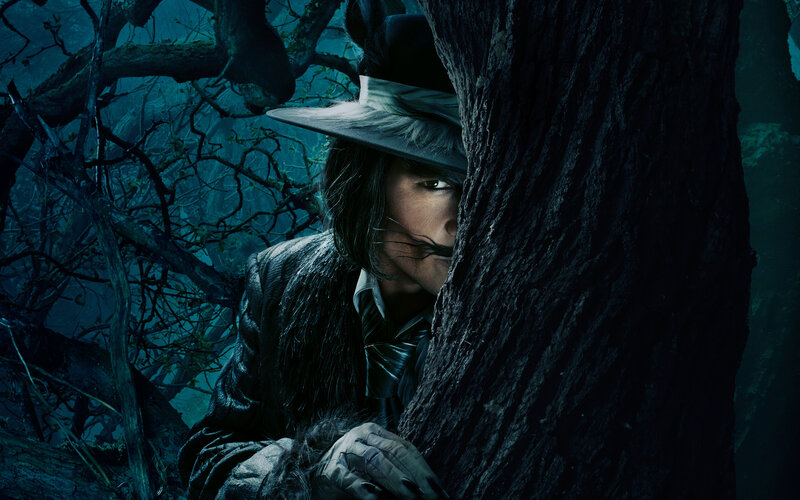 Man in Hat Hiding