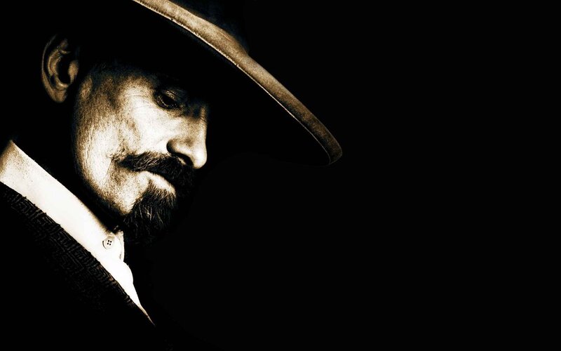 man in hat portrait