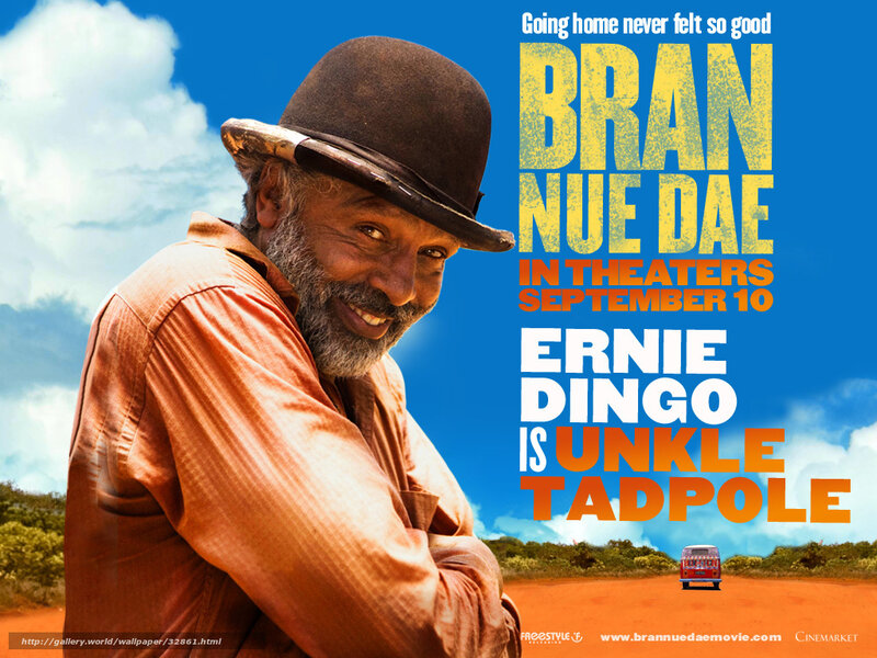 Man in Hat Smiling — Blue, Cheerful