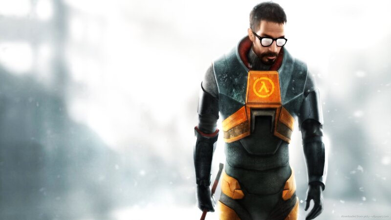 Man in Hazmat Suit — Gray, Dramatic, Winter