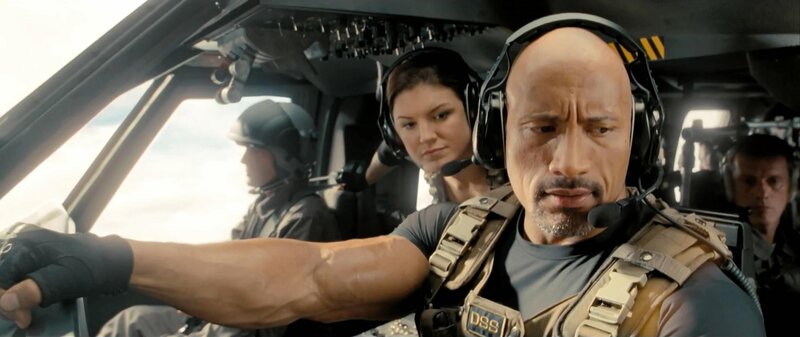 Man in Helicopter Cockpit