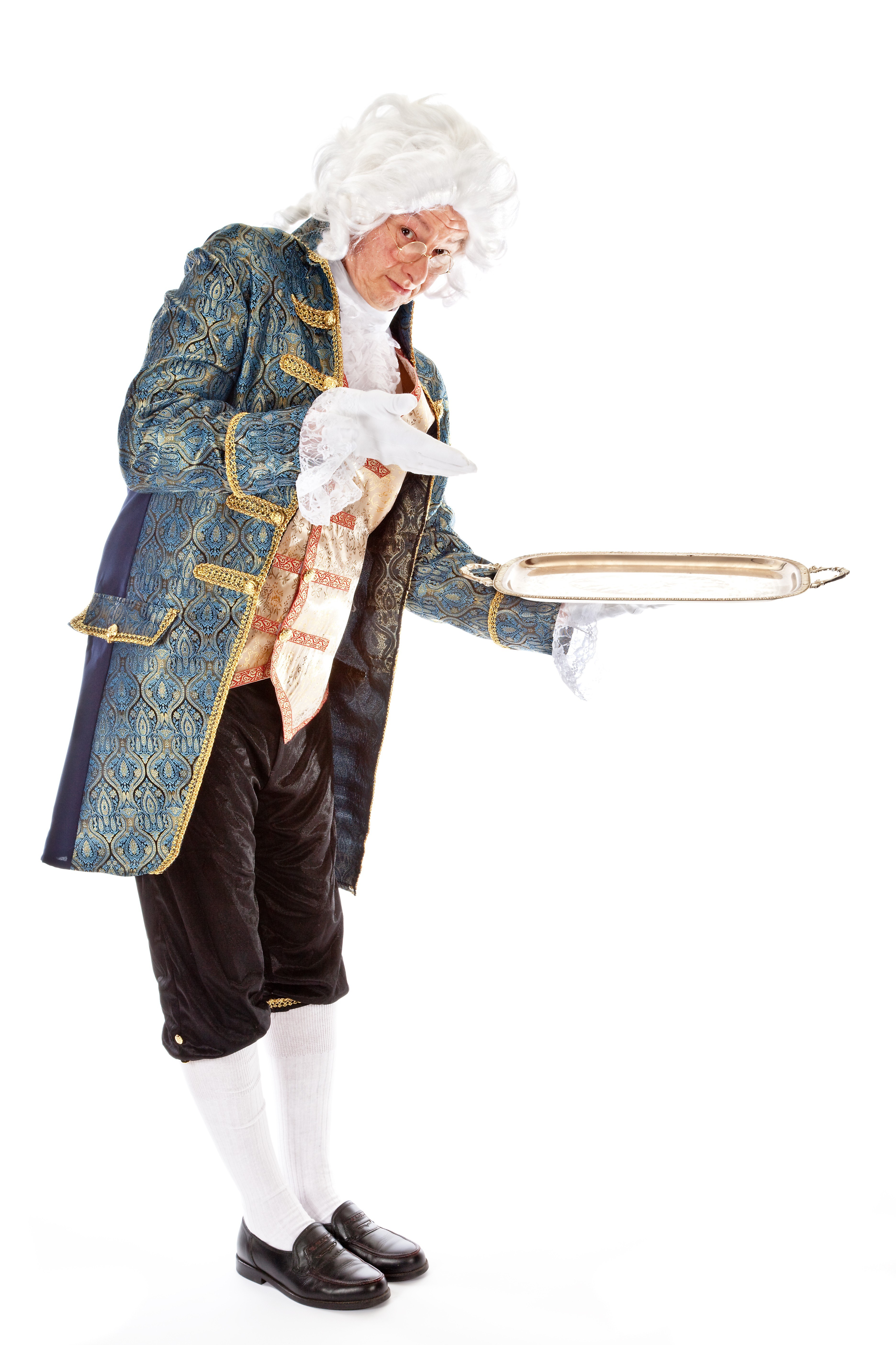 man in historical costume