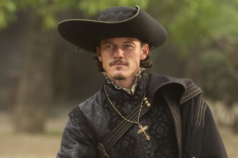 Man in Historical Costume — Black