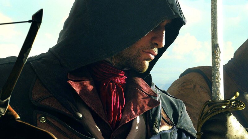 Man in Hooded Cloak — Black, Dramatic, Afternoon