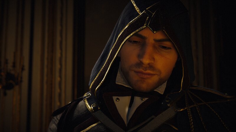 Man in Hooded Cloak — Black, Dramatic, Night, 3d Render, Hood