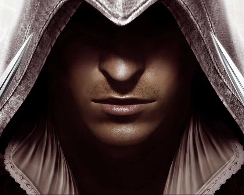 Man in Hooded Cloak — Brown, Dramatic, Digital Art, Hood