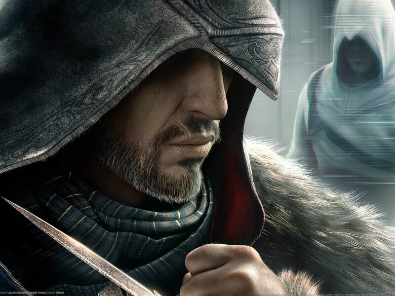 Man in Hooded Cloak — Gray, Dramatic, 3d Render, Hooded Cloak