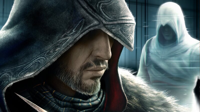 Man in Hooded Cloak — Gray, Dramatic, Digital Art, Hooded Figure, Ghostly Image
