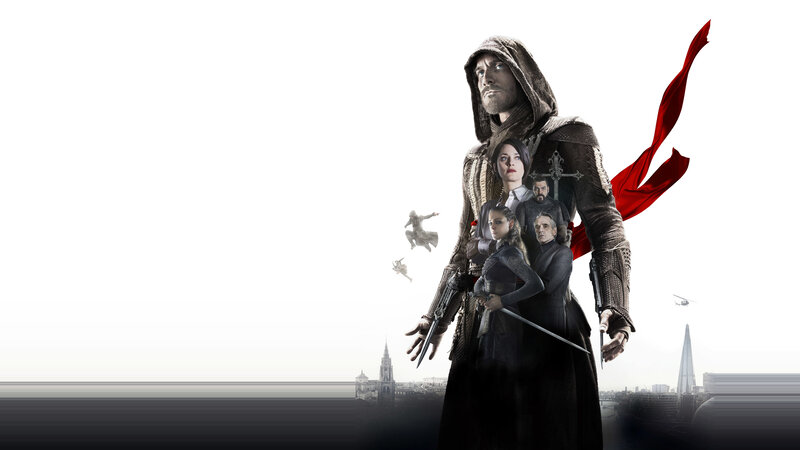 Man in Hooded Cloak — White, Dramatic