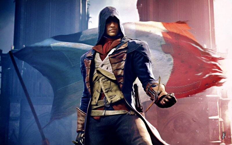 Man in Hooded Coat — Blue, Dramatic