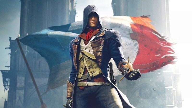 Man in Hooded Coat — Blue