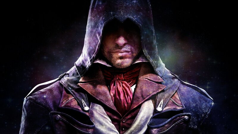 Man in Hooded Coat — Purple