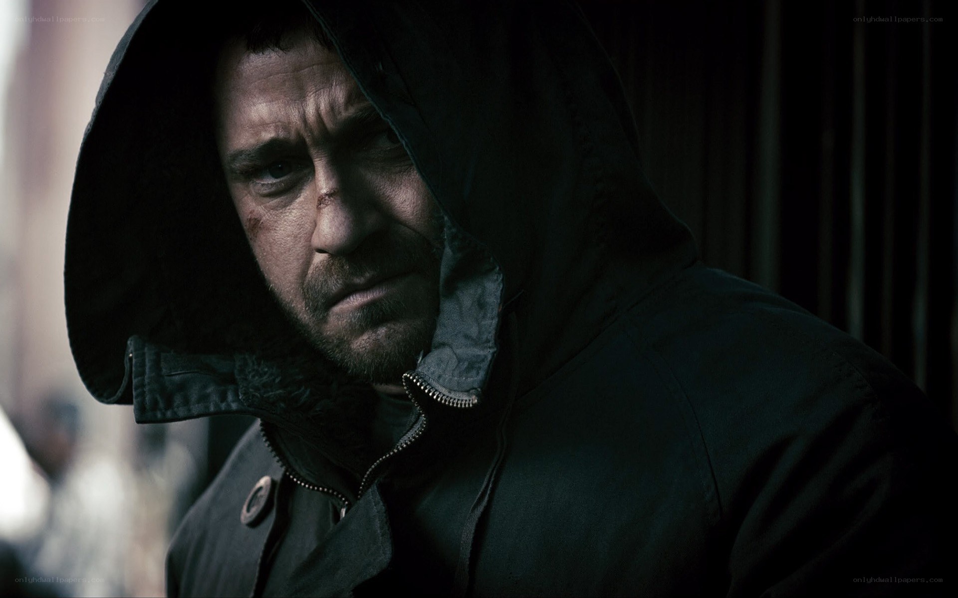 man in hooded jacket