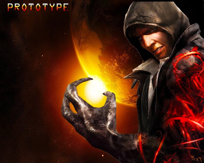 Man in Hooded Jacket — Black, Dramatic, Digital Art, Planet