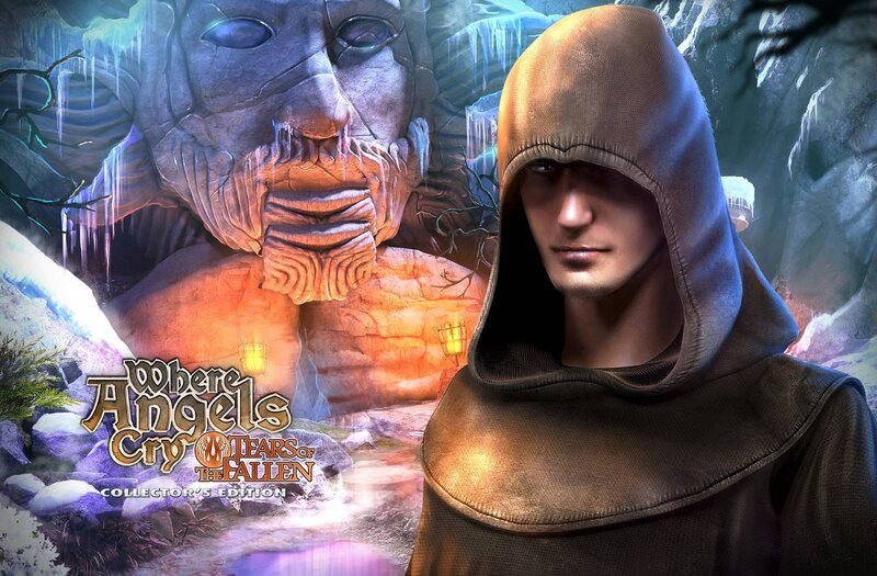 Man in Hooded Robe — Brown, Dramatic, Mysterious