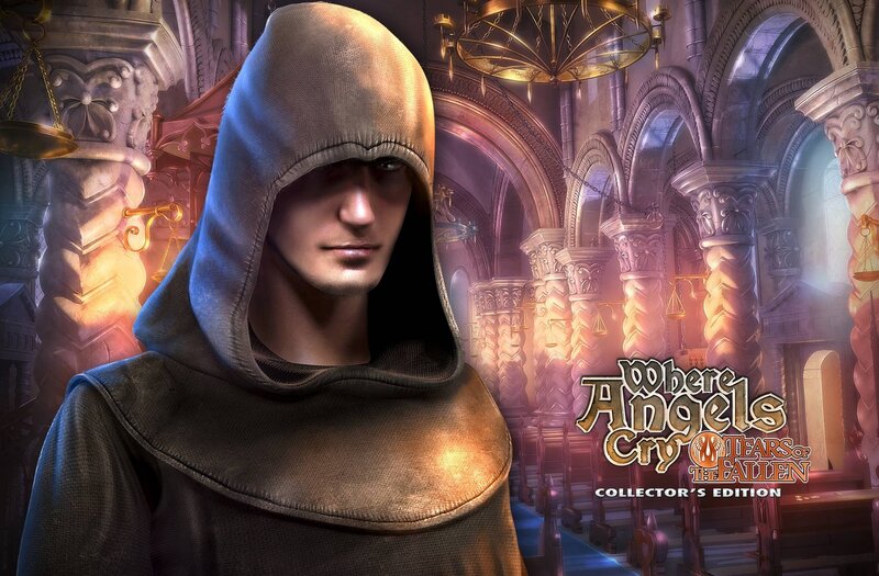 Man in Hooded Robe — Brown, Dramatic