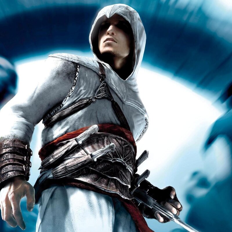 Man in Hooded Robe