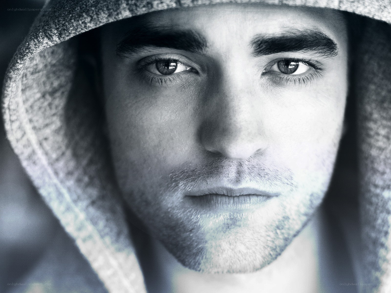 man in hooded sweatshirt
