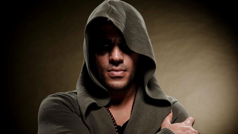 man in hooded sweatshirt