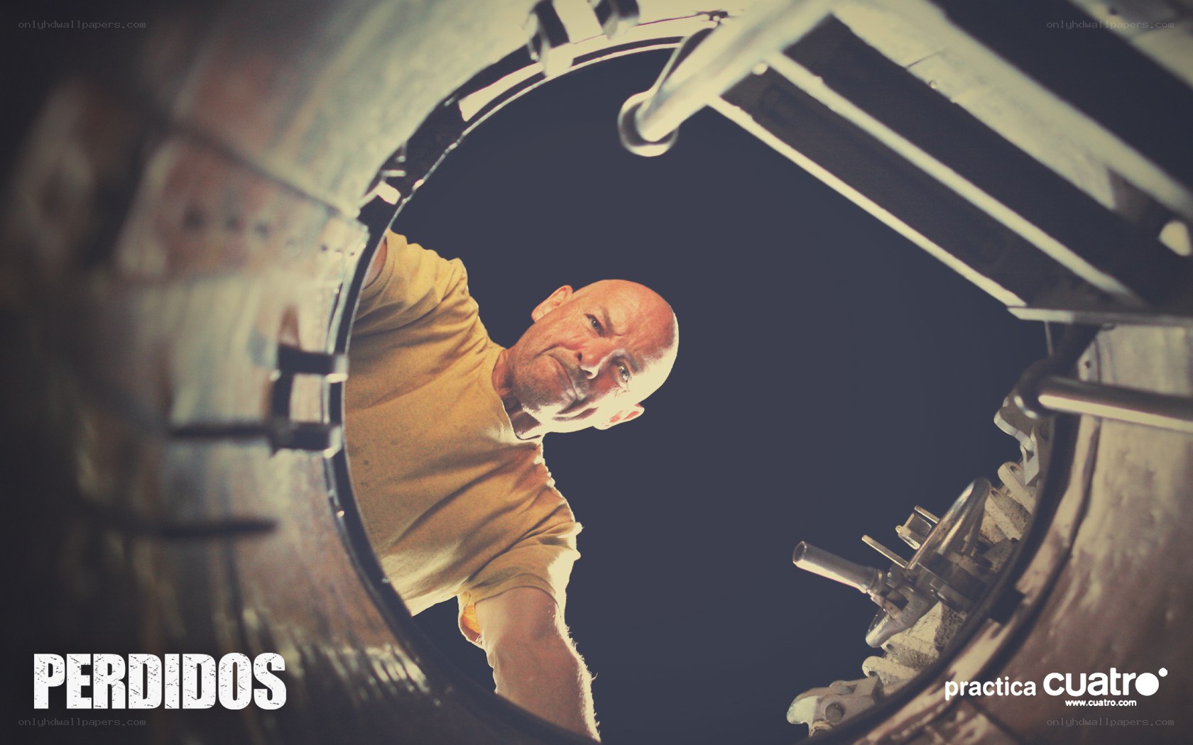 man in industrial setting