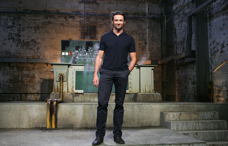 Man in industrial setting