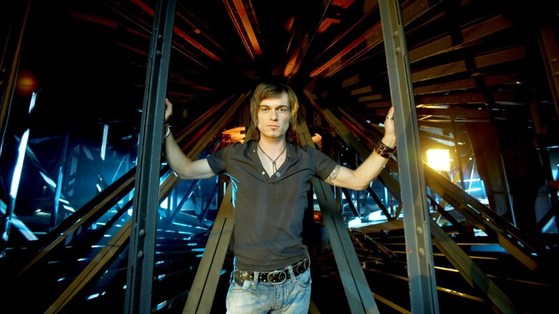 man in industrial setting