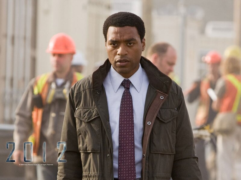 Man in jacket at construction site
