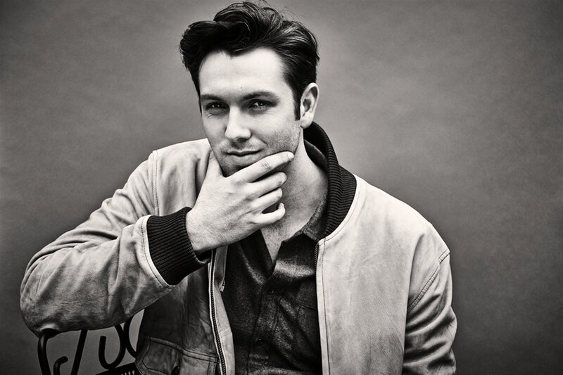 man in jacket posing