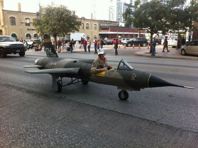 Man in Jet Model