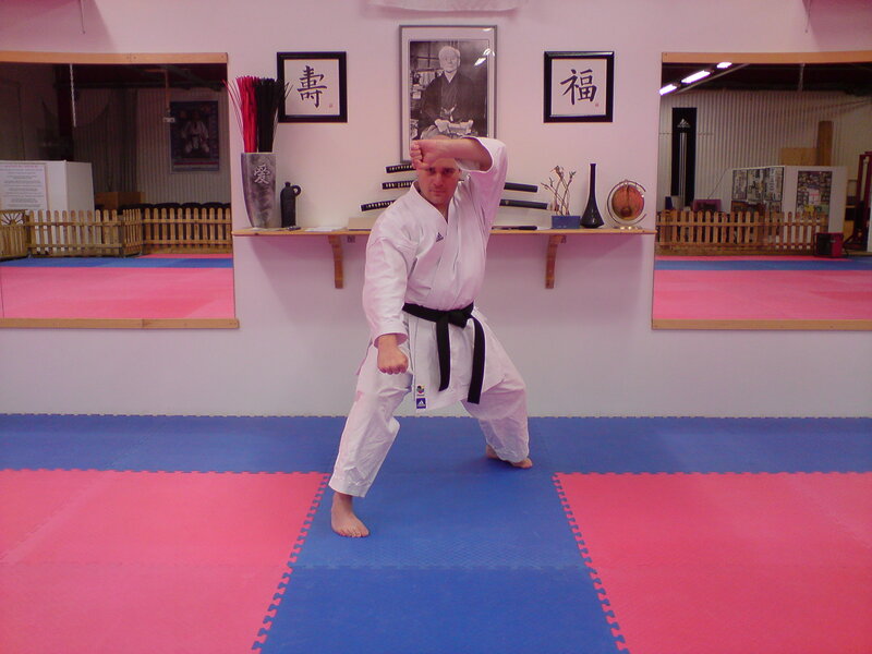 Man in Karate Uniform