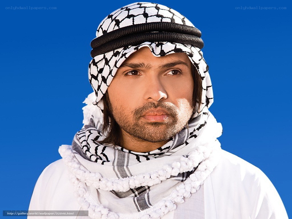 man in keffiyeh