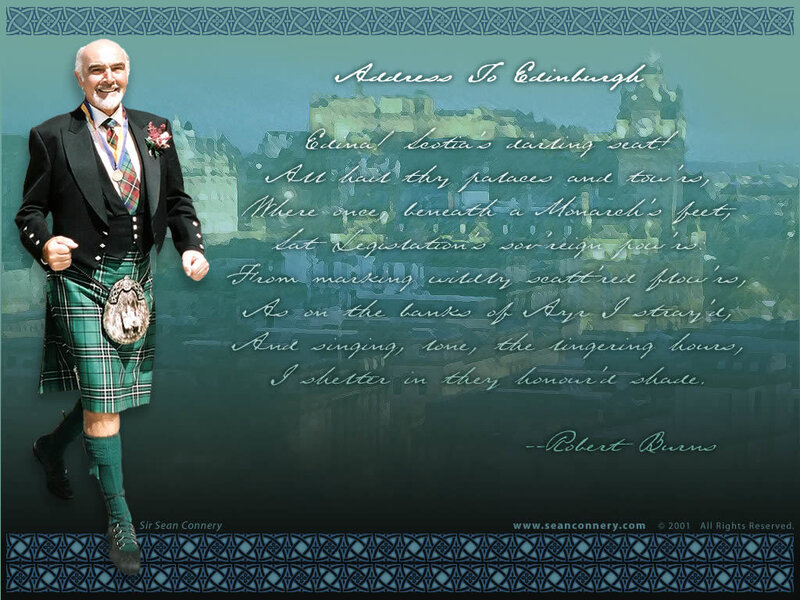Man in Kilt Walking