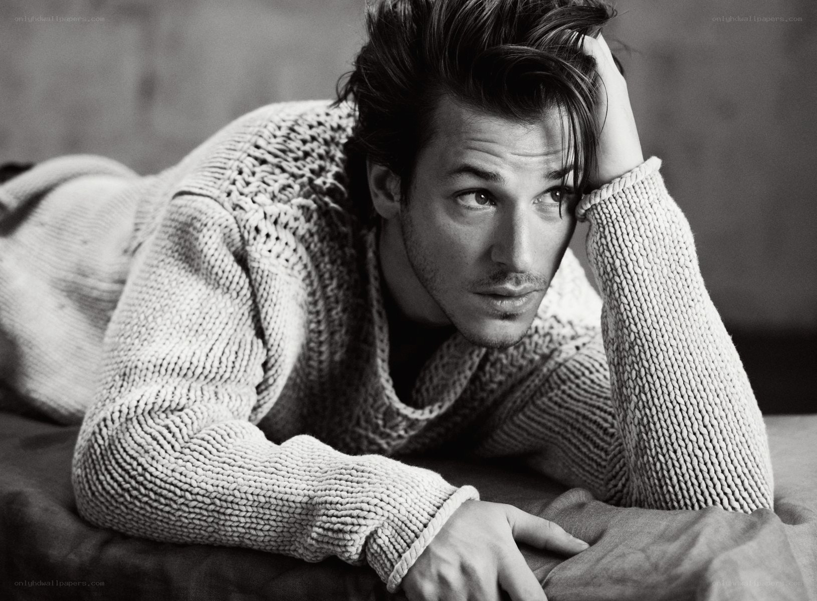 man in knitted sweater