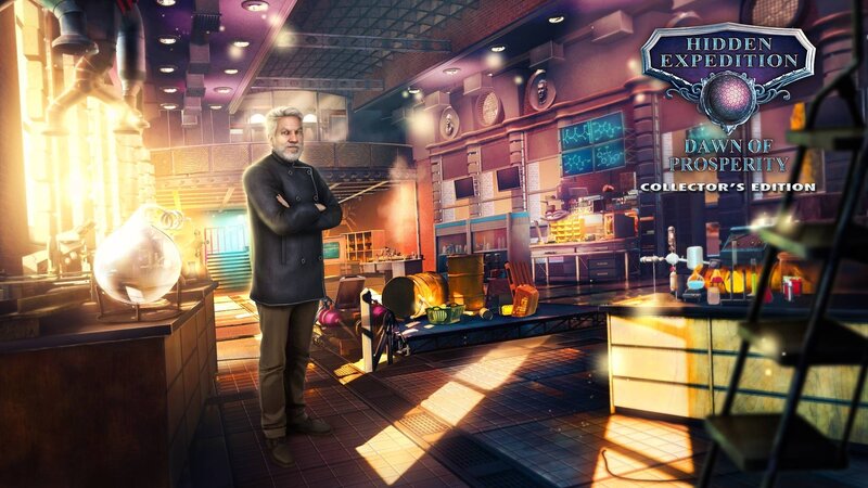 Man in Lab Coat — Purple, Dramatic