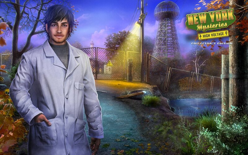 Man in Lab Coat — Purple