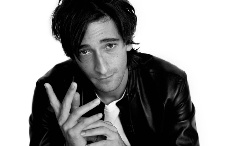 man in leather jacket